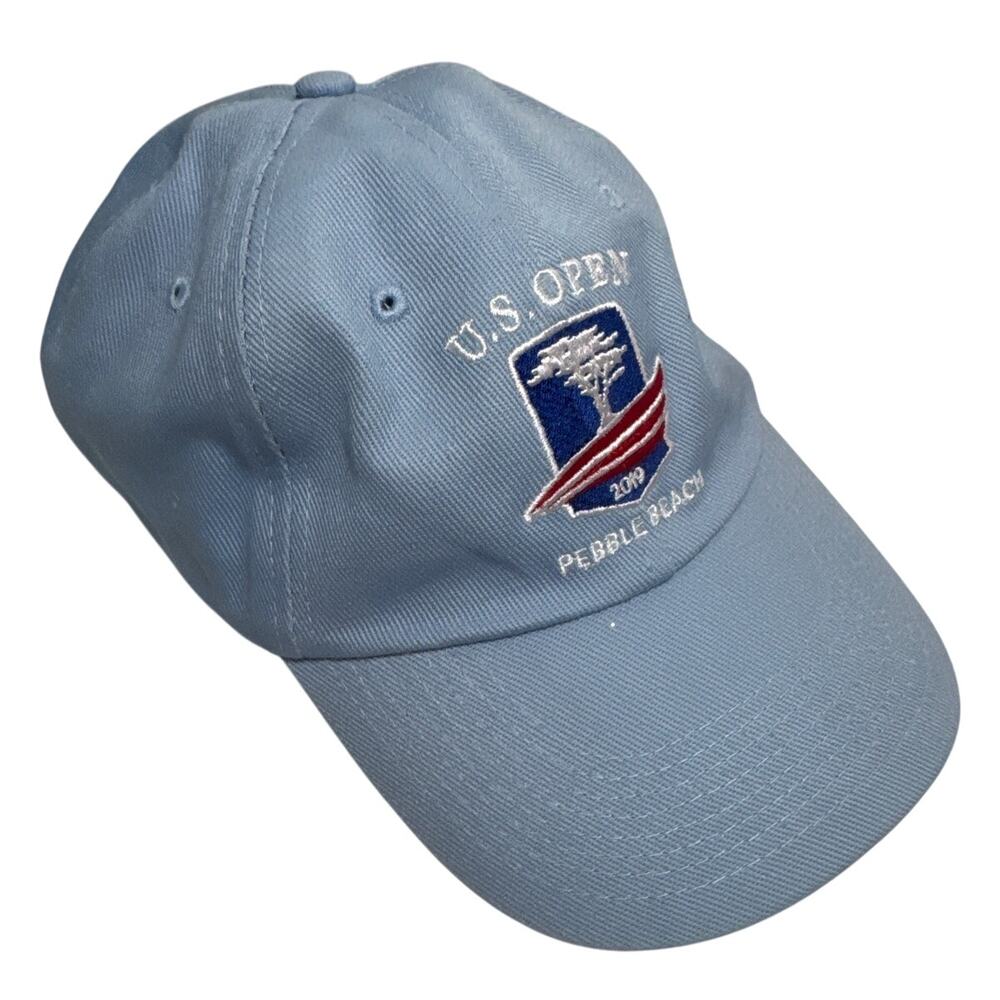 USGA US Open Pebble Beach 2019 Light Blue Baseball Cap Hat Adjustable Unisex
